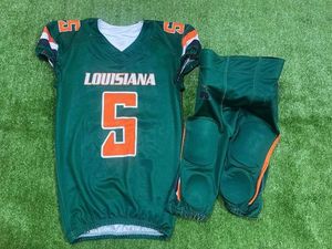 Uniformes de Fútbol Americano Personalizados de Alta Calidad con Impresión Digital Transpirable, para Hombres Adultos, Tallas Grandes, Marca Personalizada - Product Image 6