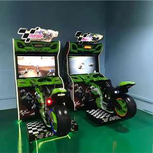 <span class=keywords><strong>Simulateur</strong></span> de course automobile GP à pièces pour adultes et enfants de plus de 8 ans, machine d'arcade pour centre de jeux, tension 220v - Product Image 2