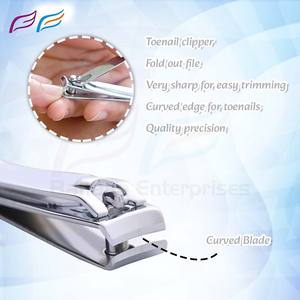 Meilleur coupe-ongles en acier inoxydable, vente en gros, coupe-ongles pour manucure et pédicure, logo personnalisé pour extensions de cuticules par Bahasa Pro - Product Image 3