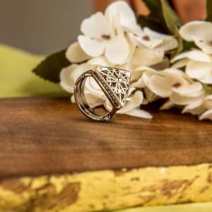 Anillos de Plata Cleopatra Modernos de Alta Calidad, Joyería de Moda Hecha a Mano, Elegantes Accesorios Indios - Product Image 1