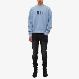 Sweat-shirt d'hiver à col rond XL pour hommes pull-over chaud en coton à capuche imprimé éponge française logo personnalisé Streetwear sweat-shirt simple - Product Image 5