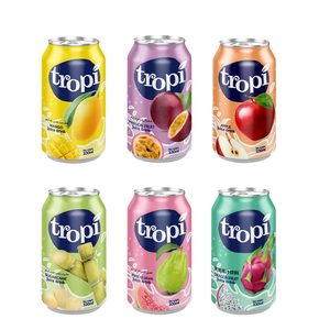 Nước ép trái cây nhiệt đới tươi ngon tự nhiên 330ml KHÔNG THÊM ĐƯỜNG, nhận đặt hàng OEM - Product Image 5