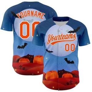 Maillot de baseball personnalisé 100% polyester respirant séchage rapide extensible pour adultes nouveaux vêtements de softball personnalisés - Product Image 1