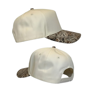 Gorra de Béisbol de Cinco Paneles Estructurada de Dos Tonos ODM OEM, Gorra Deportiva con Visera Curva y Estampado Digital Personalizado de Camuflaje para Caza Diaria - Product Image 6