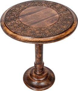 Table basse en bois décorative pour un salon élégant, offrant une surface fonctionnelle et un intérieur esthétique. - Product Image 5