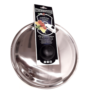 Tapa para olla de acero inoxidable (22cm) Cromo brillante 430 22 - Product Image 2