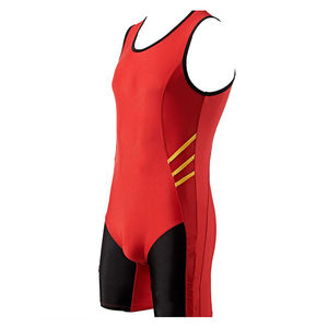 Singlet Reversible de Spandex/Poliéster con Logotipo Personalizado para Lucha y Running, Uniforme de Entrenamiento XL, Nuevo Diseño OEM - Product Image 5