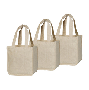 Widely Selling Good Quality Wholesale Customized Design <b>Cream</b> Color Cotton Canvas Tote <b>Bags</b> Promotional Shopping <b>Bags</b> Exporter - Product Image 1