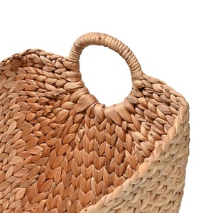 Juego de 3 Cestas Ovaladas Tejidas de Jacinto de Agua, Cesta de Almacenamiento Hecha a Mano, Venta al por Mayor, Ecológica, Hecha en Vietnam - Product Image 5