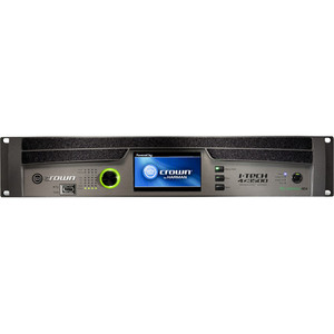 เครื่องขยายเสียง Crown Audio I-Tech 4x3500HD แบบ 4 แชนแนล กำลังขับ 3500 วัตต์ สำหรับติดตั้งบนแร็ค รองรับอิมพีแดนซ์ 8 และ 4 โอห์ม เหมาะสำหรับงานแสดงบนเวทีกลางแจ้ง ตัวเครื่องโลหะ ใช้ไฟ AC - Product Image 1