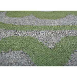 Alfombra Rectangular Floral de Yute Hecha a Mano, Indusbar ADWV-13017, Verde, Tejido Plano de Lana y Viscosa, para el Hogar, Pasillo o Dormitorio - Product Image 3