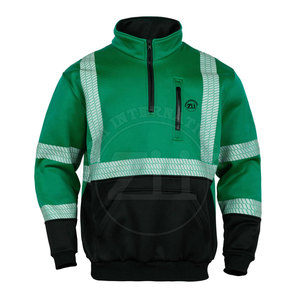 Sweat-shirts de sécurité haute visibilité réfléchissants, imperméables, ignifuges et respirants, nouveau design, fabriqués au Pakistan, vente en gros pour adultes - Product Image 2