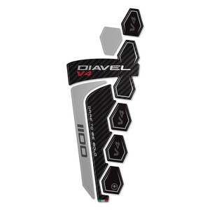 Protezione Adesiva 3D per Serbatoio Ducati Diavel V4 2023, Copertura Serbatoio Moto Compatibile - Product Image 2
