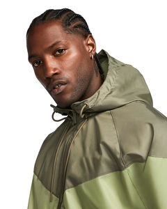Custom Men's Polyester Reflective <b>Windbreaker</b> Jackets Vintage Retro Waterproof <b>Beach</b> <b>Windbreaker</b> Winter Jacket - Product Image 3