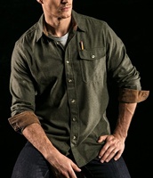 Camisa de Franela Tejida para Hombre, la Más Vendida al por Mayor, Unisex, de Algodón y Poliéster, Transpirable, Tallas Grandes, Informal, para Verano