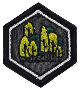 Custom 3D Embroidered Patch for Clothing Hat Label Heat-<b>Embroidery</b> Patches on Felt Iron-On Style with PVC Rubber Main <b>Material</b> - Product Image 5