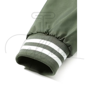 Veste bomber de qualité supérieure élégante pour homme, imperméable, coupe-vent, fine, avec logo sur le devant, fermeture éclair, à prix avantageux - Product Image 5