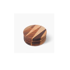 beta quality customized stylish finished blanks light wood pallet lesser burn decor <b>coasters</b> square wooden <b>coaster</b> <b>for</b> <b>drinks</b> - Product Image 3