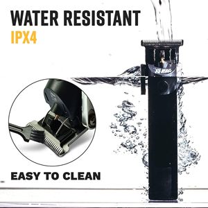 Tondeuse sans fil rechargeable pour homme avec 4 guides de coupe, idéale pour la mise en forme de la barbe et de la ligne des cheveux, pour débutants - Product Image 3