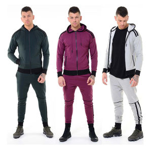 Survêtement unisexe à capuche pour sports d'hiver et streetwear - Tissu polaire 100% coton respirant et à séchage rapide, personnalisable - Product Image 4