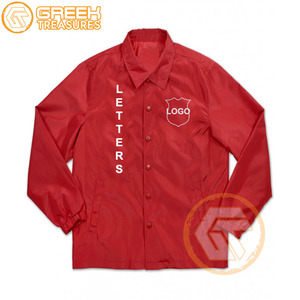เสื้อแจ็กเก็ตสำหรับผู้ชายเสื้อโค้ทระบายอากาศได้ดีผ้าโพลีเอสเตอร์อัลฟางานตามสั่ง - Product Image 1