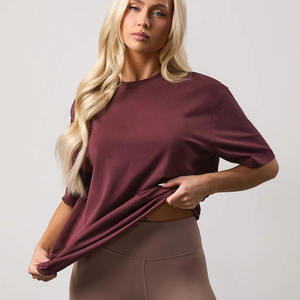 T-shirts en lin pour femmes, tissu doux et respirant, matière légère et confortable, vêtements décontractés, idéal pour les sorties estivales - Product Image 6