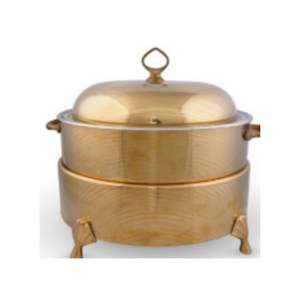 Découvrez le réchaud en acier inoxydable Meet Dome avec couvercle hydraulique |   Réchaud à buffet pour la restauration hôtelière et les banquets - Product Image 4