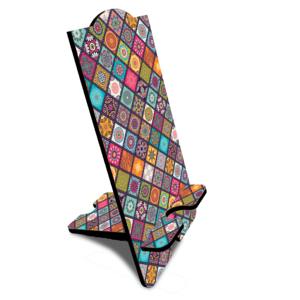 Antique Design Customized Wooden <b>Phone</b> <b>Stand</b> Holder Handcrafted with Painted Finish <b>for</b> Home/Office Decor Wholesale Available - Product Image 5