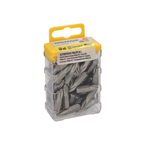 Destorpuntas Phillips N. 2 (50 Pezzi) Acciaio S2 al Cromo Vanadio - Product Image 3
