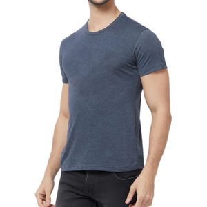 T-shirts pour hommes de qualité supérieure, mode, séchage rapide, 100 % coton, design personnalisé, directement du fabricant. - Product Image 2