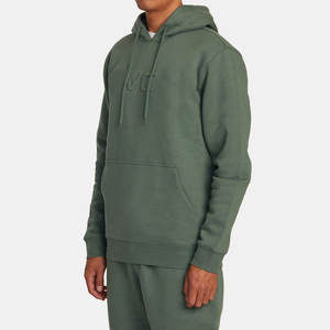 Sudadera con Capucha para Hombre, Diseño en Relieve, Otoño, Tinte Liso, Felpa Transpirable, Manga Larga, Color Sólido, Casual para Adultos - Product Image 3