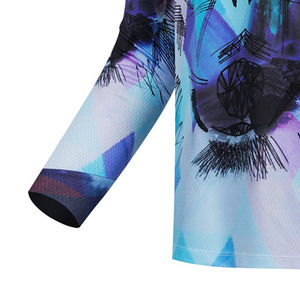 Fabricant OEM – Maillot de moto sublimé pour homme, respirant, coupe-vent, manches longues, été, VTT - Product Image 4