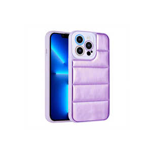 Coque en silicone liquide motif Hopscotch violet pour iPhone 13 Pro Max, protection souple en TPU pour l'appareil photo, antichoc - Product Image 1