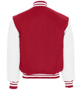 Chaqueta de Béisbol Varsity de Lana para Hombre, Talla Grande, 2024, con Logotipo Bordado, Ribete de Lana de Oveja, Tejida, Transpirable, Resistente al Viento, Forro Polar para Invierno - Product Image 6