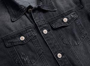 <b>Mens</b> Classic Denim <b>Jacket</b> Button Up Jean <b>Jacket</b> for Casual and Urban Style - Product Image 5