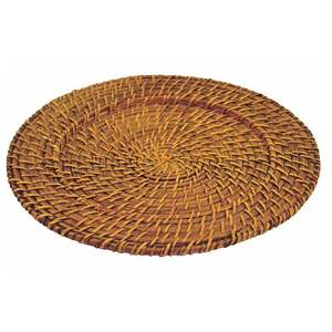 Sous-plat rond en rotin brun foncé de taille personnalisée, napperons en rotin, vente en gros à prix avantageux, réceptions de mariage et occasions spéciales - Product Image 5