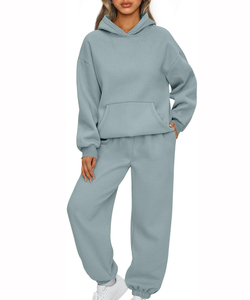 Ensemble de survêtement tendance pour homme de haute qualité, sweat à capuche, printemps, confortable, léger, deux pièces avec veste et taille élastique - Product Image 1