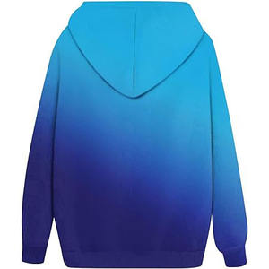 Fabricación personalizada de peso pesado sin cuerda pulóver Streetwear de gran tamaño suelto grueso Anti-pilling transpirable largo 100% algodón - Product Image 5