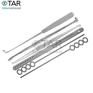 Juego de amigdalectomía de alta calidad, 27 Uds., Kit de instrumentos médicos quirúrgicos ENT Premium, herramientas de acero inoxidable de mejor grado, oreja y nariz - Product Image 2