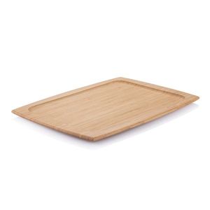 Plateau à collation en bois écologique de haute qualité, taille et forme personnalisées, plat en bambou pour servir des gâteaux, des desserts, du café - Product Image 3