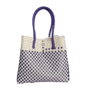 New Style Eco-Friendly Women's Handbags Recycled Plastic Straw Weave Bags Indonesia Weaved <b>Apparel</b> for Adults - Product Image 1