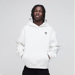 Sweat à capuche décontracté léger en coton pour hommes avec poche respirant et confortable de haute qualité - Product Image 1