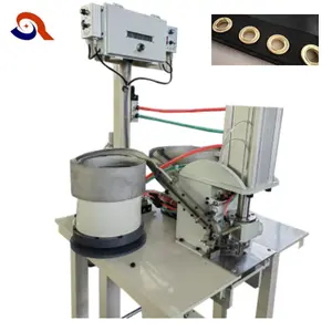 Automatic Eyelet Punching Machine With Aluminum Grommet For 10mm And 12mm