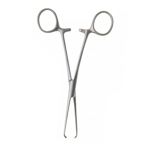 Pinces à tissus Allis médicales - Pinces Allis réutilisables en acier inoxydable avec dents - Pince à tissus pour chirurgie générale - Product Image 4