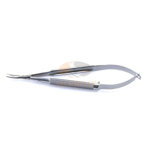 High Quality <b>Micro</b> Surgical Scissors Straight Upward Curved Sharp Stainless Steel Blades <b>Machinery</b> CE Certified Class I - Product Image 4
