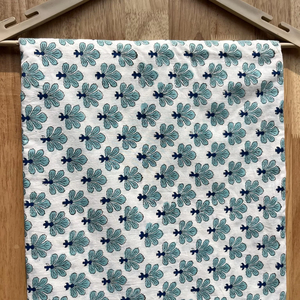 Telas estampadas de algodón de costura orgánica con estampado de bloque de mano indio para ropa tela estampada de bloque de mano liso de Indian Expoter - Product Image 1