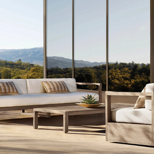 Coffee table <b>furniture</b> made of teak wood with a modern style, suitable for <b>restaurants</b> or outdoor cafes durable and high quality - Product Image 1