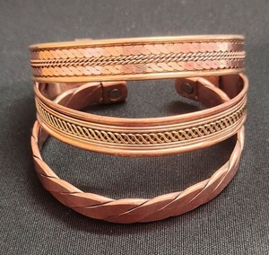 Pure copper <b>bracelet</b> for export trade offering timeless appeal durable material and comfortable fit for regular daily wear - Product Image 6