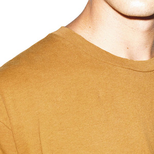 T-shirt pour homme en coton 100% de haute qualité, manches courtes, service OEM, conception de logo personnalisé, respirant, écologique, décontracté pour l'été - Product Image 3