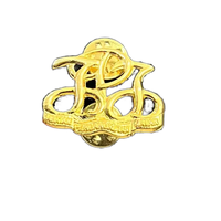 Badge magnétique carré en métal JPJ